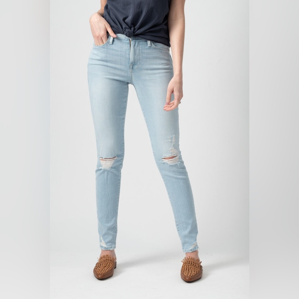 FRAME. Le High Skinny in Rush. Size 27.